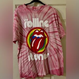 The Rolling Stones Tie-Dye Short Sleeve Tee